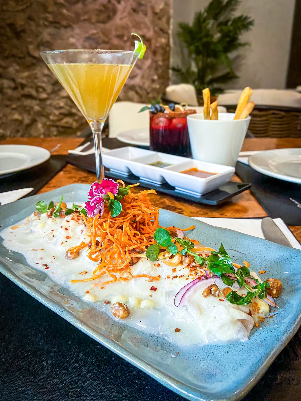 Sashimi de huachinango